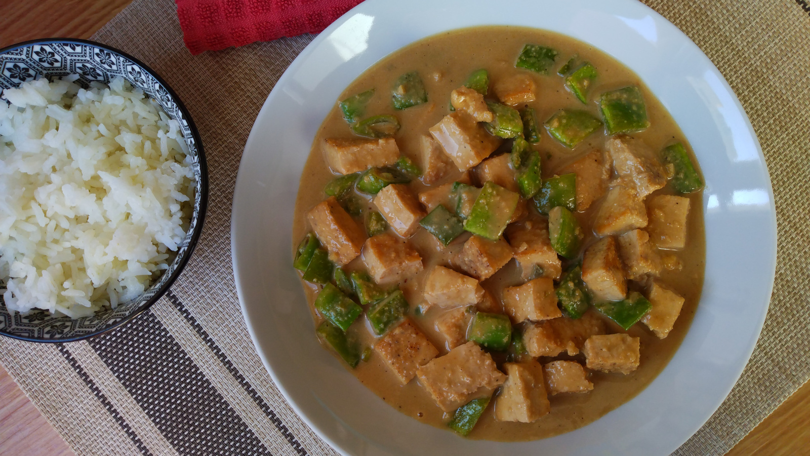 Tofu en Salsa de Anacardos