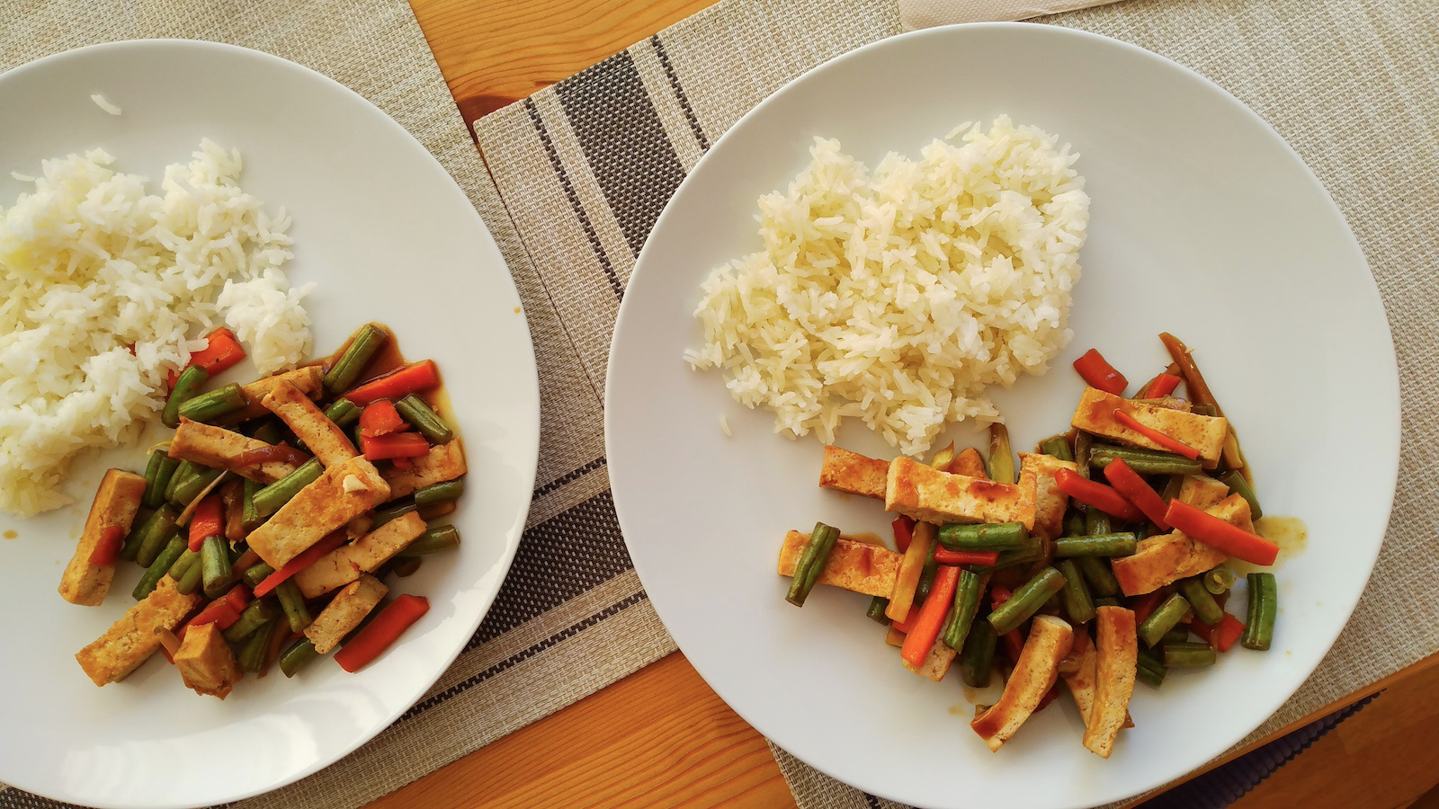 Tofu Salteado con Vegetales
