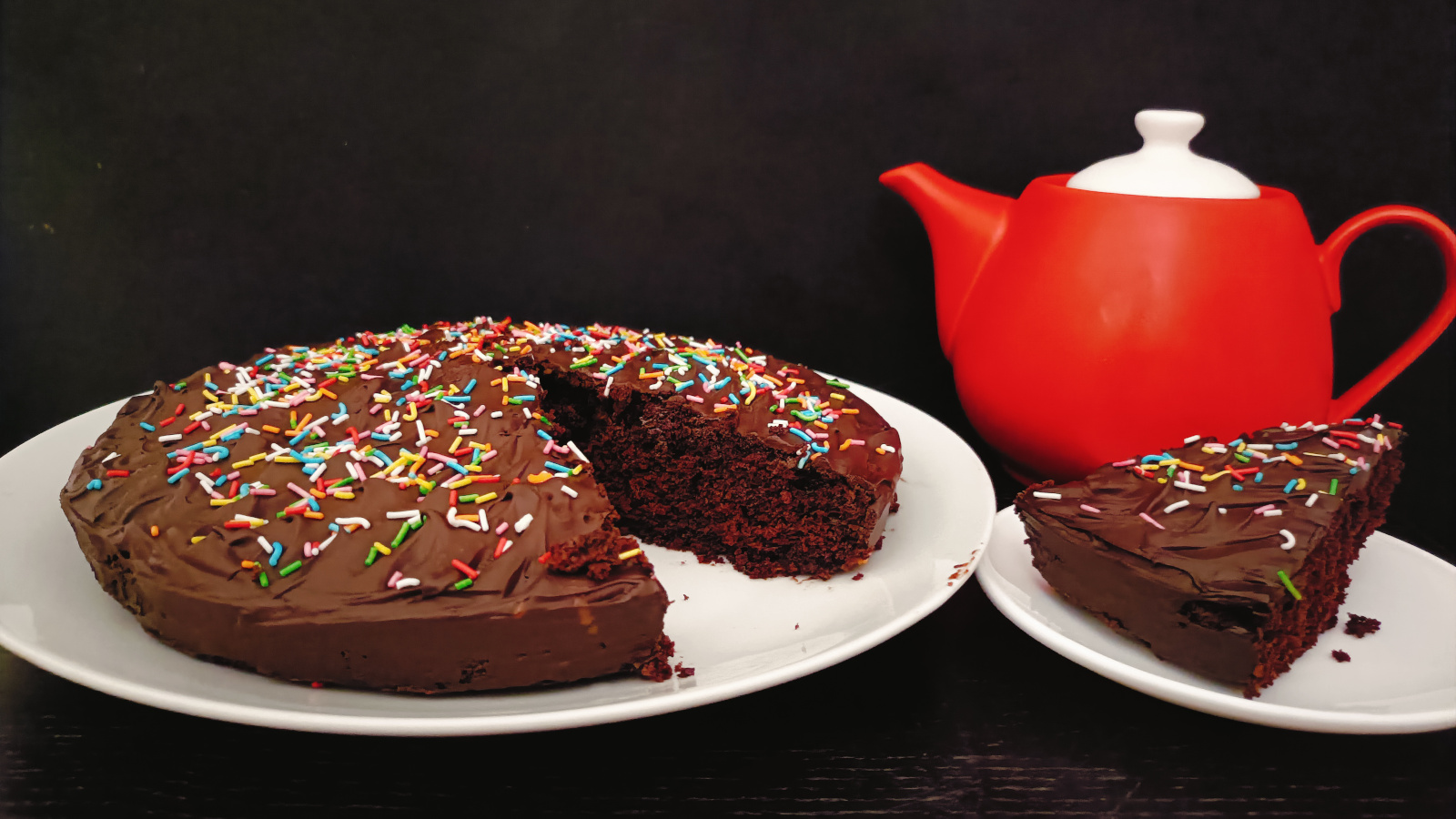Pastel Vegano de Chocolate